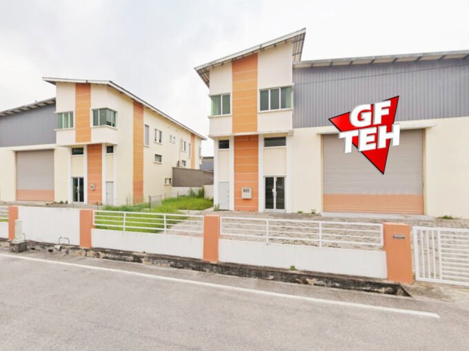 2800sf Semi D Light Industrial Factory / Warehouse | Asas Jaya Permatang Tinggi | Bukit Minyak